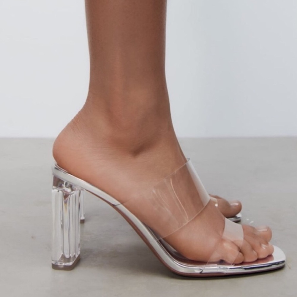 Zara — see-through heels